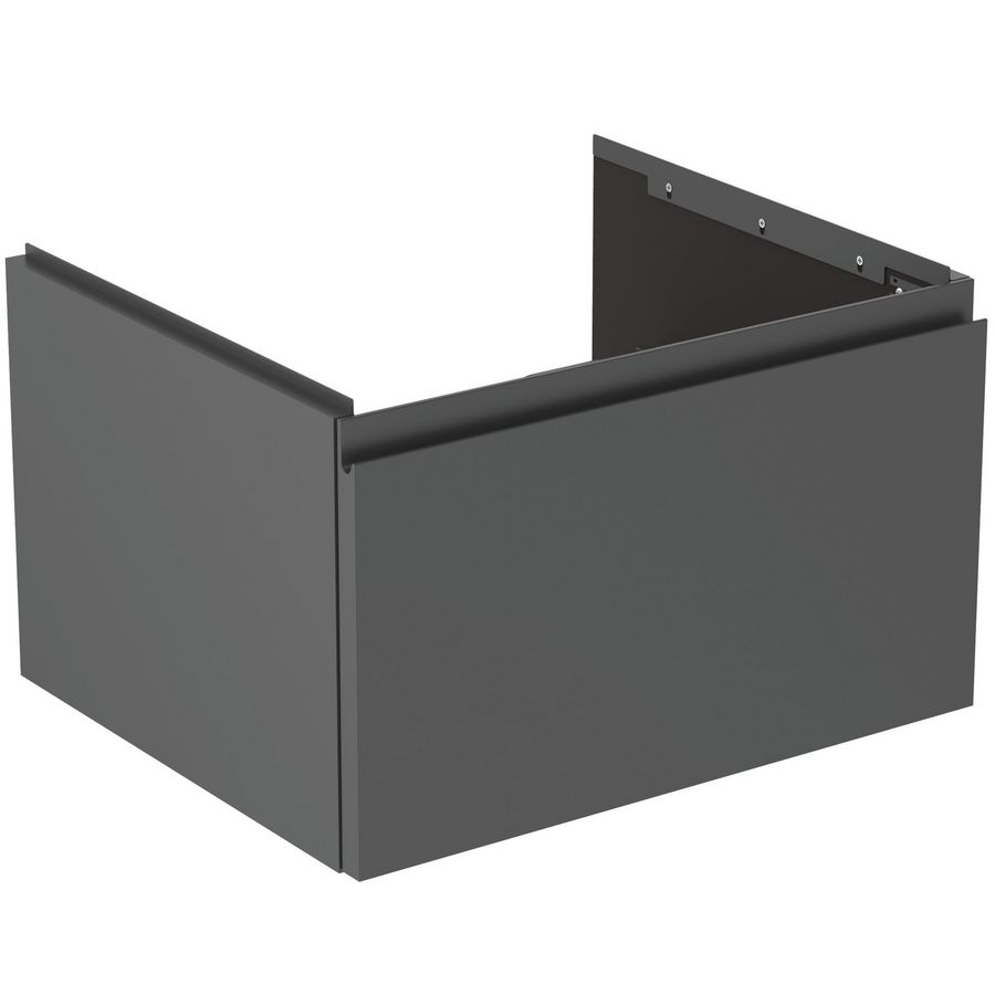 Wastafelmeubel 600x505x370mm matt anthracite 1 lade Finesse