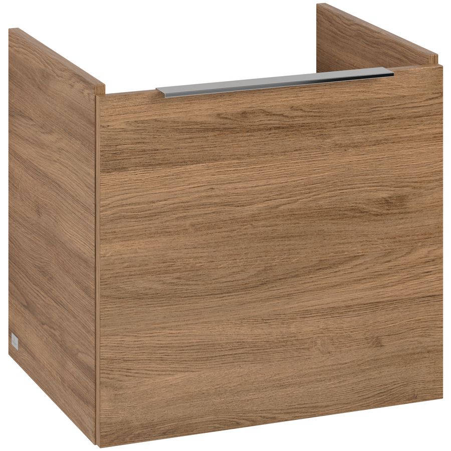 Wastafelonderkastkast ARCHITECTURA 500x470x397mm Oak Kansas greep alu. glans