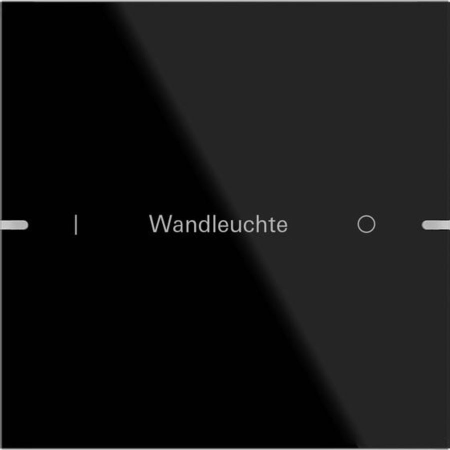 Wippenset 1-voudig indiv. tastsens.4.95 gl.zwart