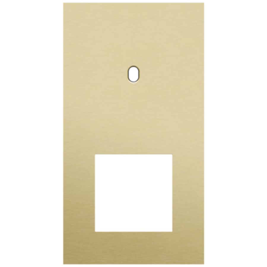 Afdekplaat 2-voud vertic. 71mm centerafst 227-57855