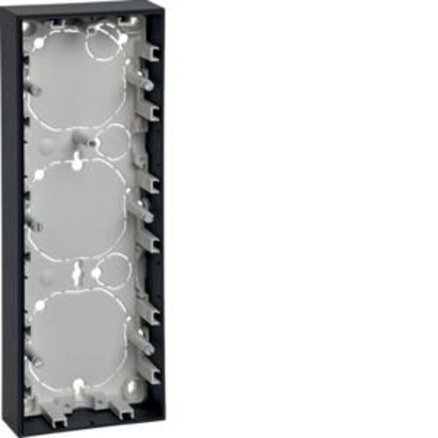 Renovatiebehuizing 3-v lage uitvoering berker S.1 antraciet