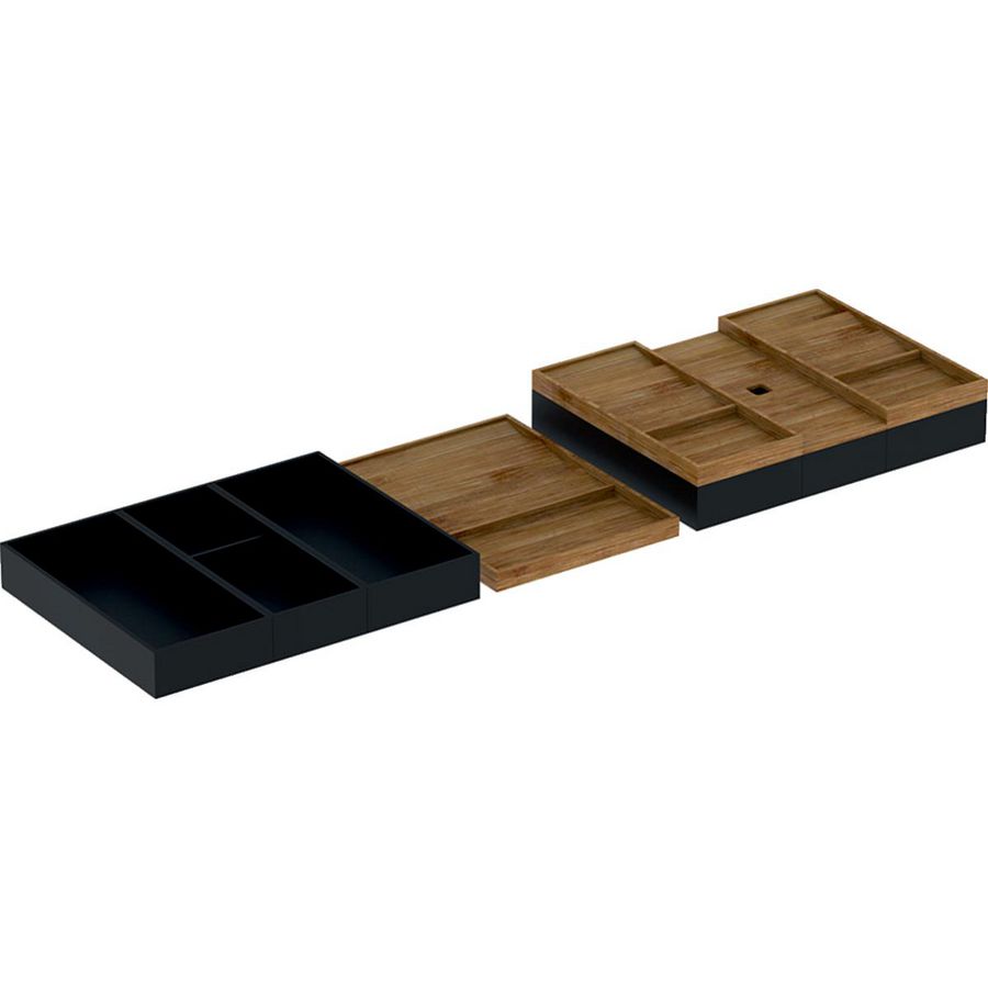 Set lade-indelers v bovenste lade breedte 120 cm