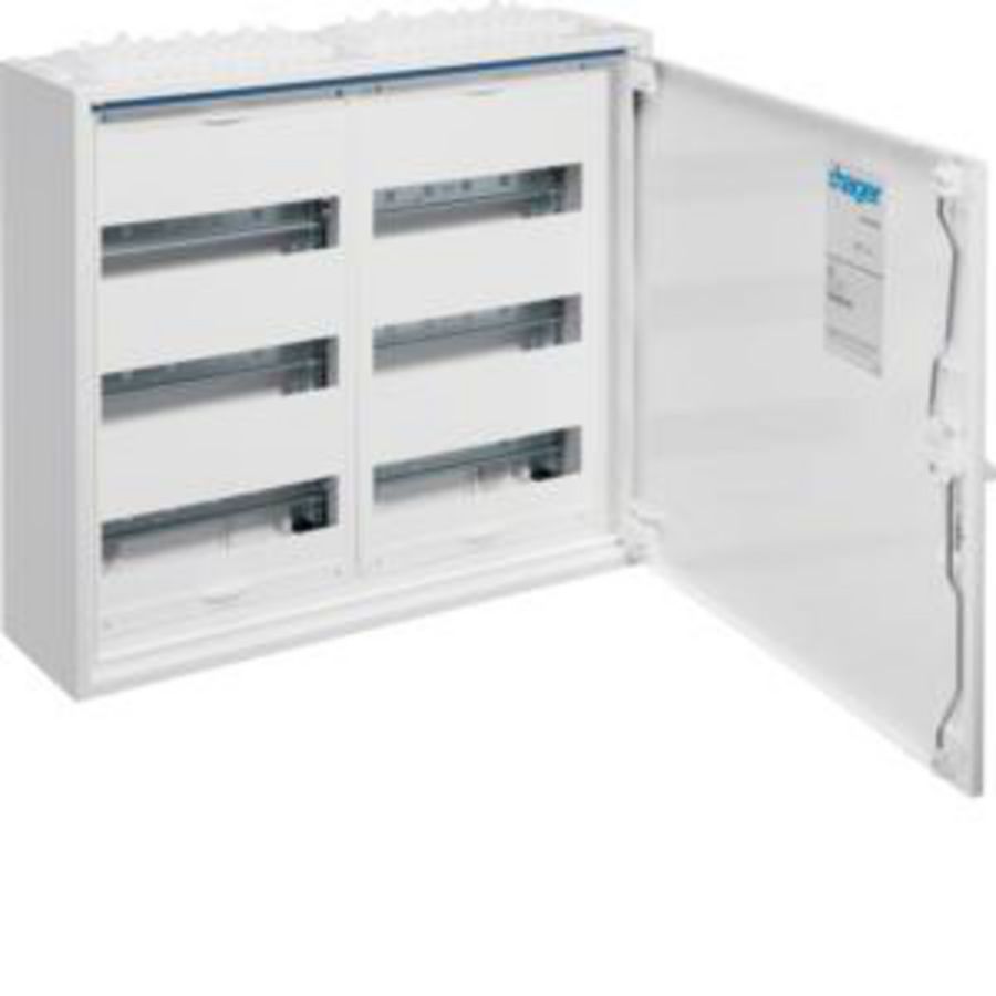 Opbouwveldverdeler IP44 500x550x161mm 72 mod. geisoleerd