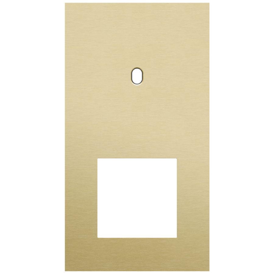 Afdekplaat 2-voud vertic. 71mm centerafst 227-57855