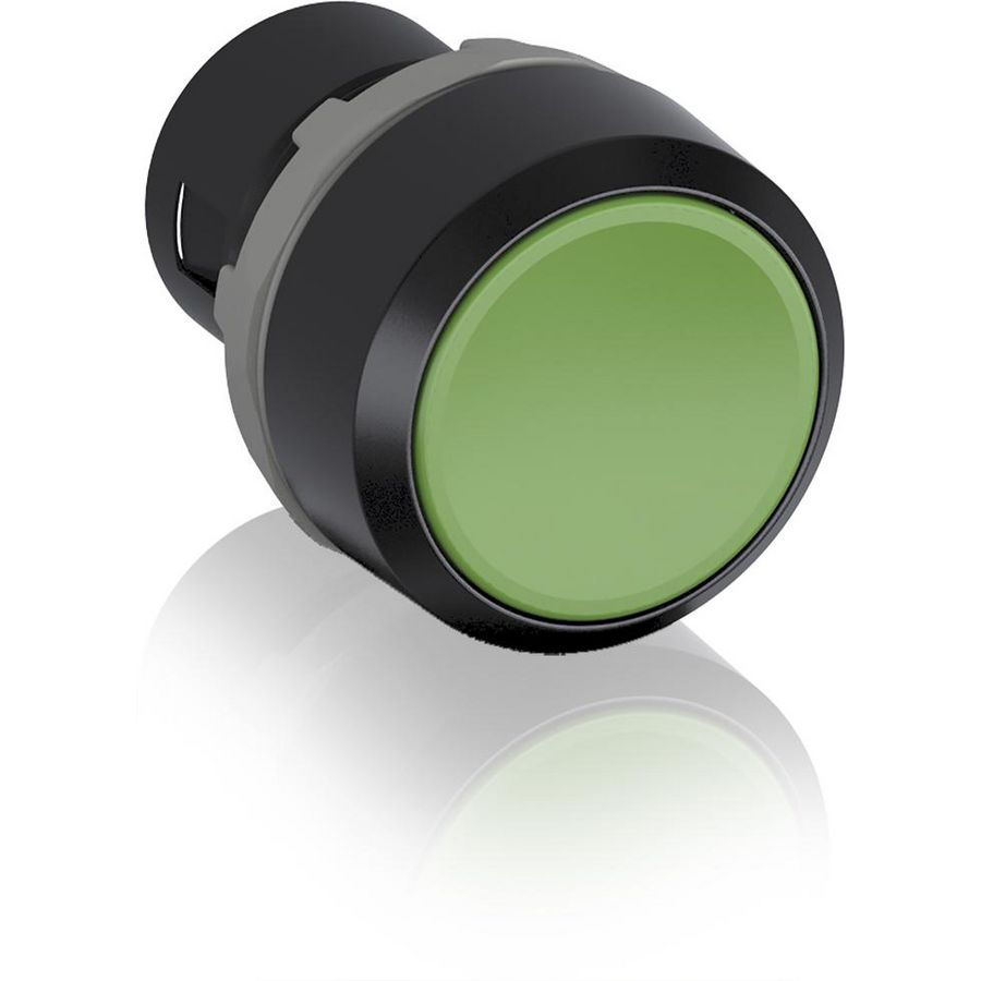 Reset drukknop zonder as zonder tekst Groen