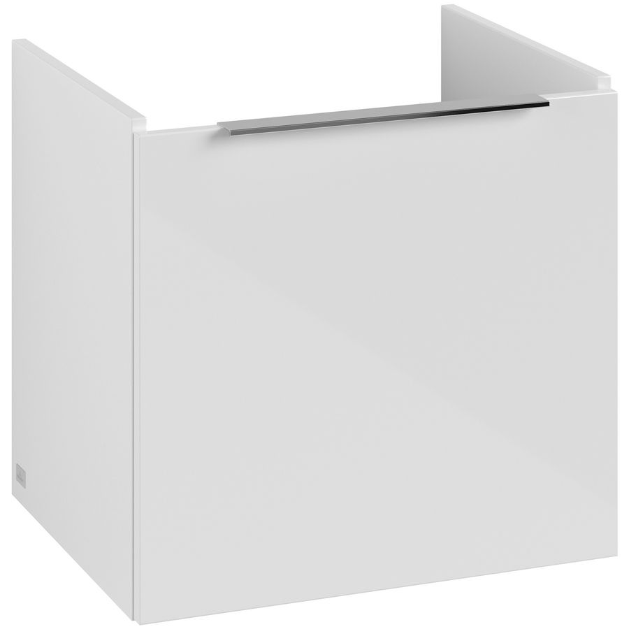 Wastafelonderkastkast ARCHITECTURA 500x470x397mm White greep alu. glans