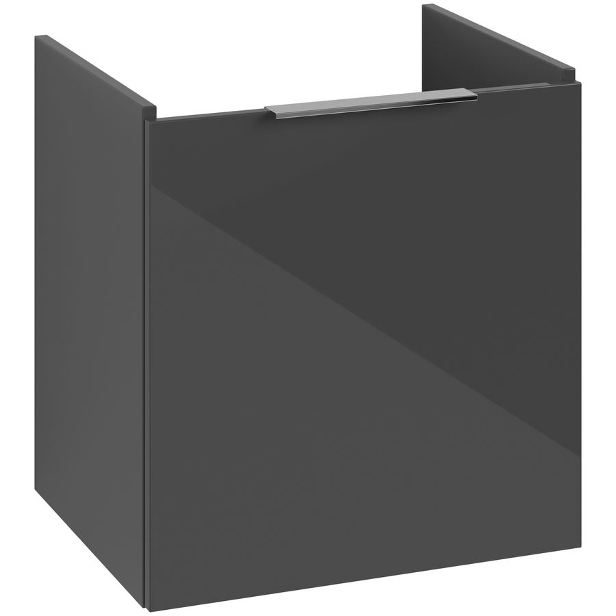Wastafelonderkastkast ARCHITECTURA 500x520x397mm Grey B88600VT greep alu. glans