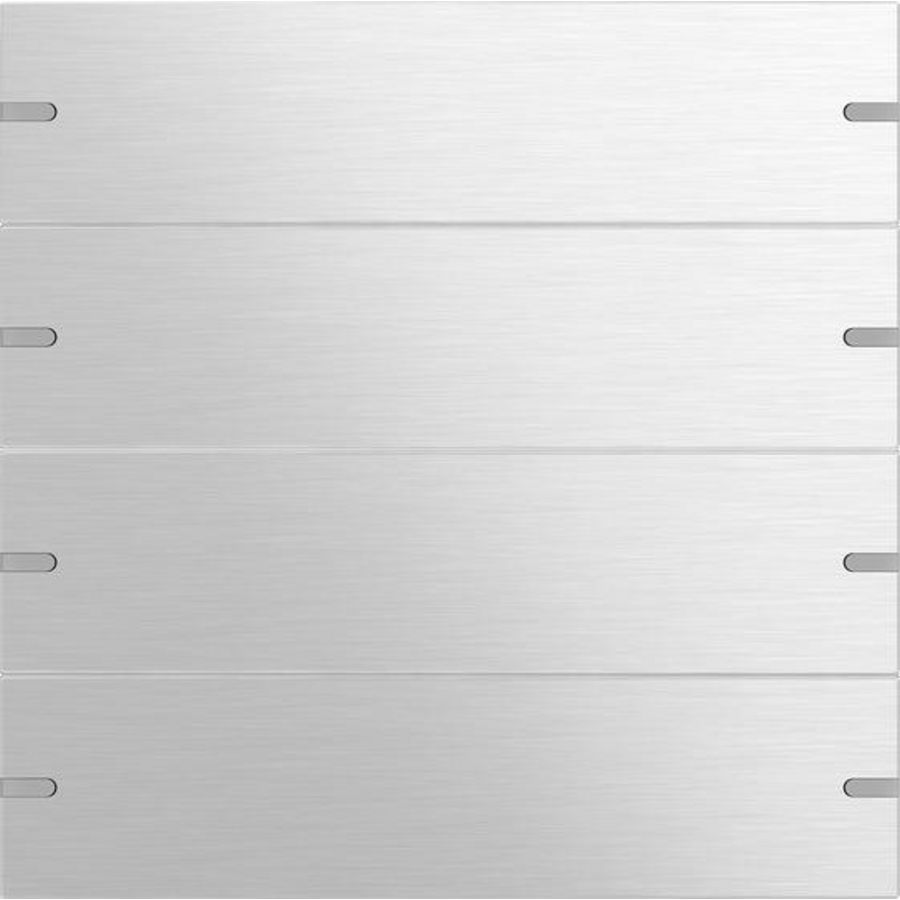 Wippenset 4-voudig tastsens.4.95 aluminium(geanod.)