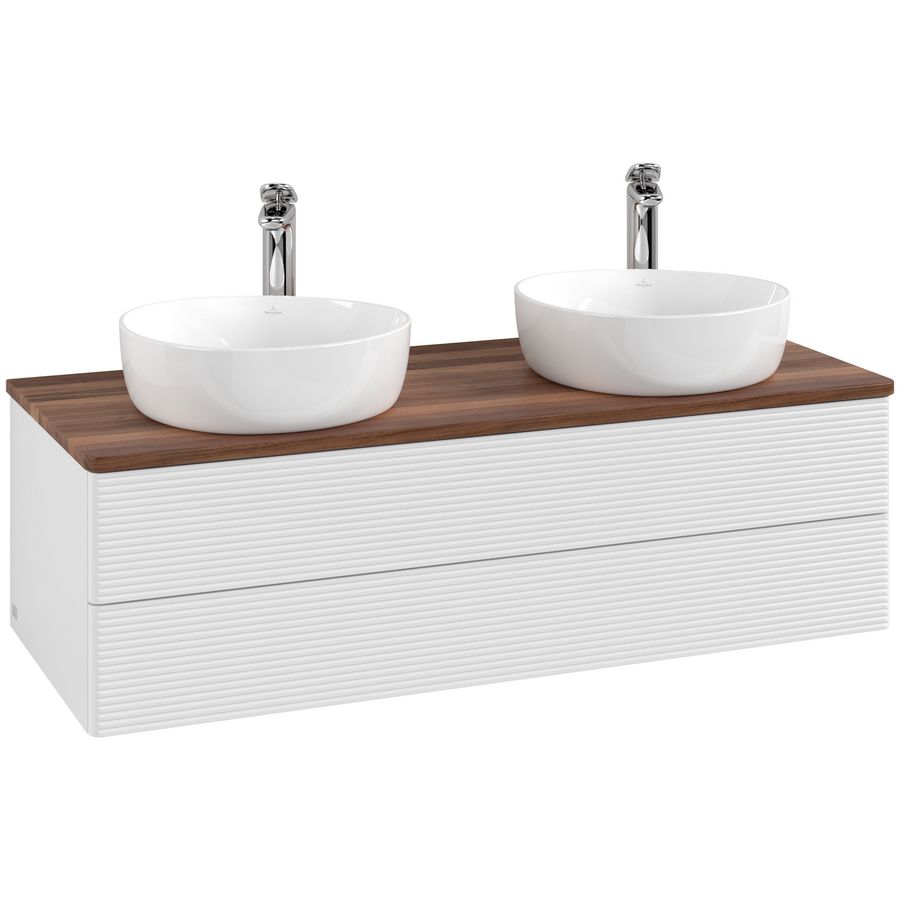 Wastafelonderkast Antao 1200x360x500mm G.White.L L24152GF