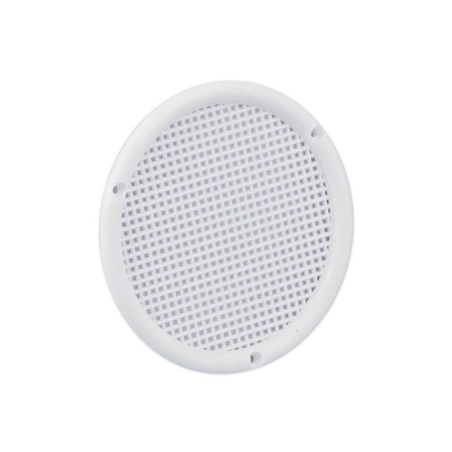 Ventilatierooster kunststof Ø56mm vlak wit
