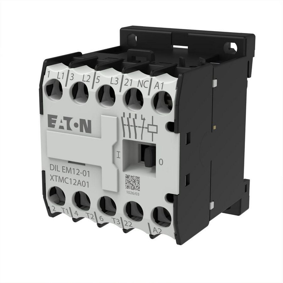 Magneetschakelaar DILEM12-01(24V50/60HZ) 5,5kW 1m,0v