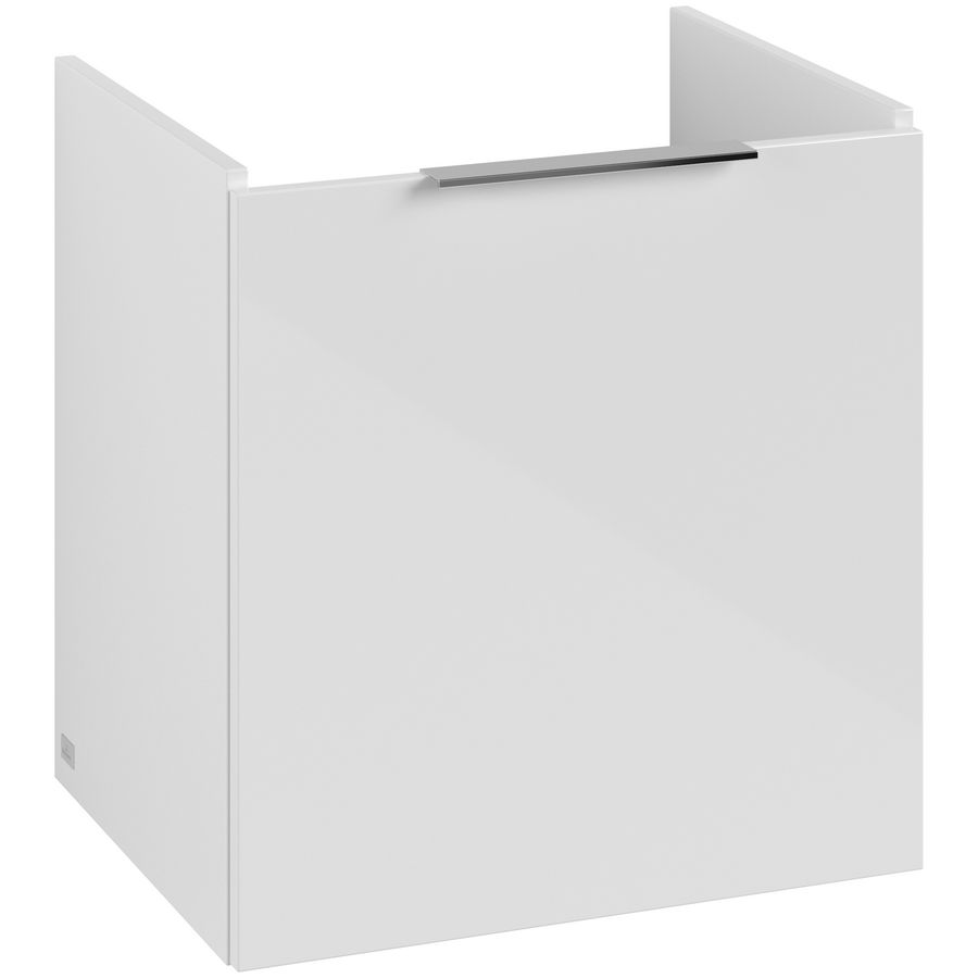 Wastafelonderkastkast ARCHITECTURA 500x520x397mm White B88601VS greep Volcano Black