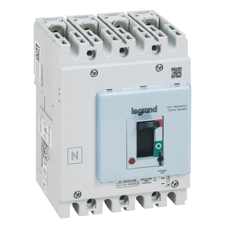Vermogensschakelaar HP 125 Thermomagn.+ RCD 16A 4P 36kA DPX3