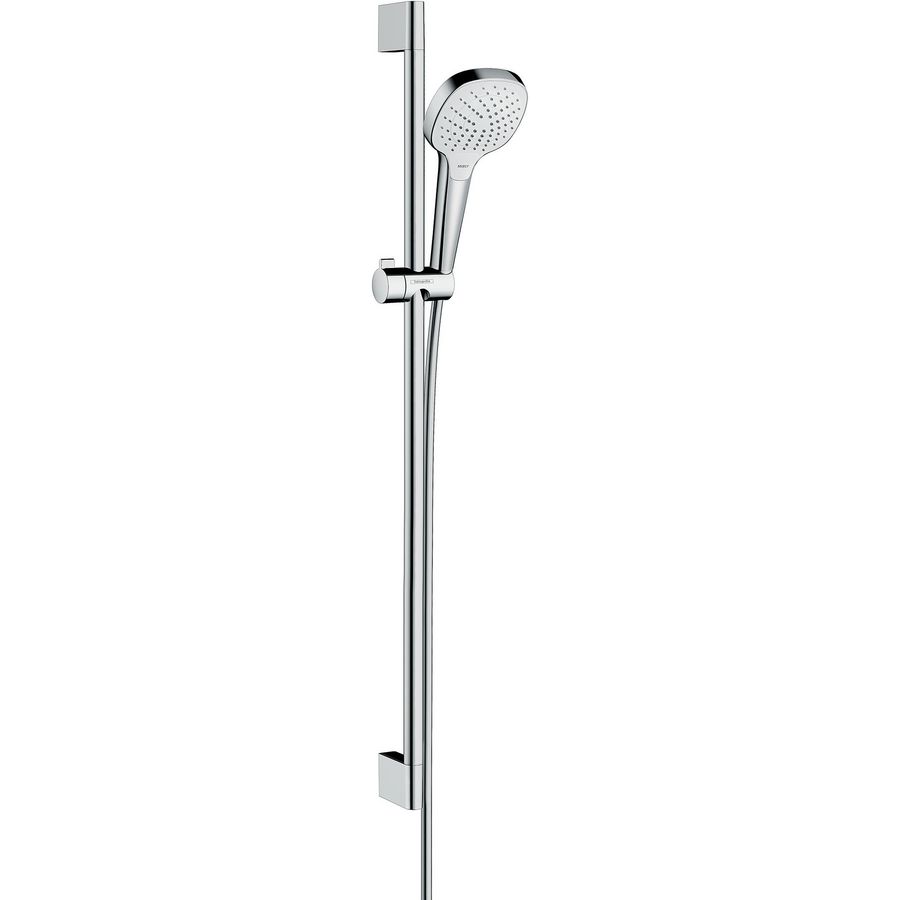 Croma Select E Vario EcoSmart glijstangset 90 cm wit/chroom