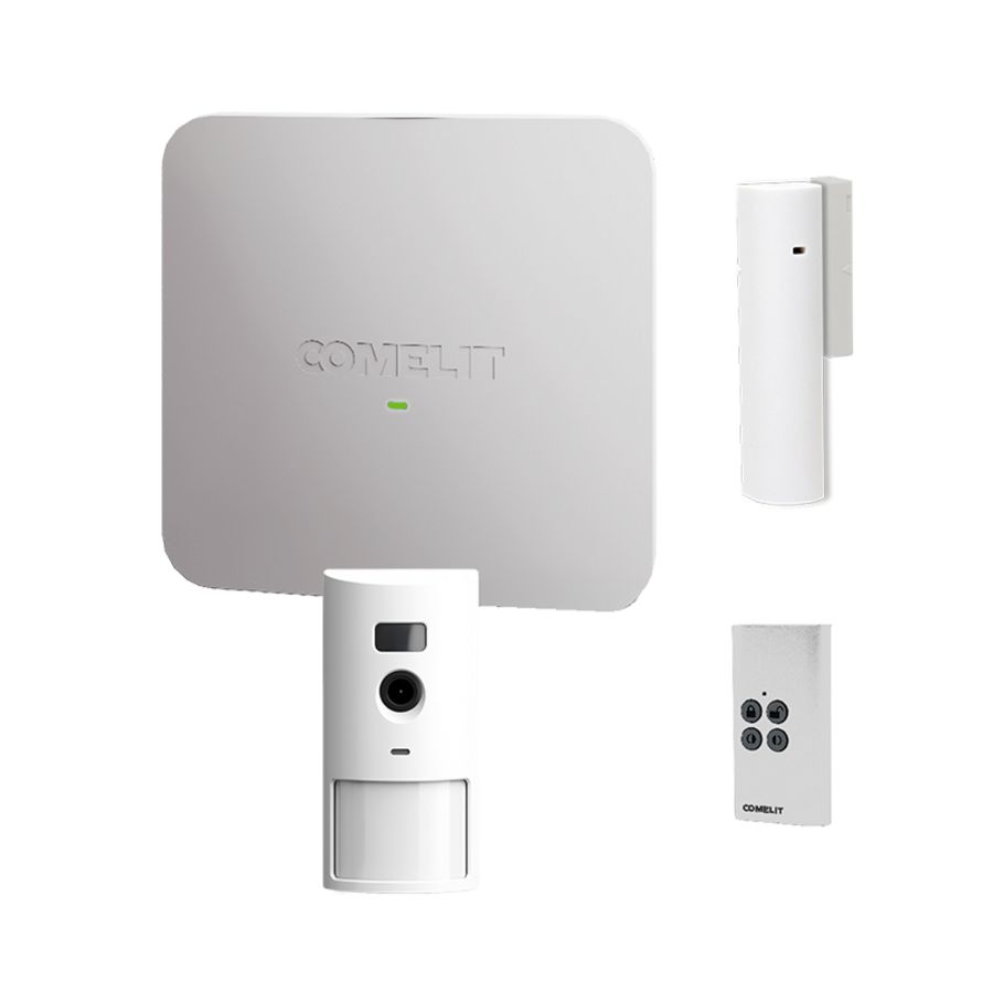 Alarmkit met PIRCam, magneetcontact en afstandsbediening