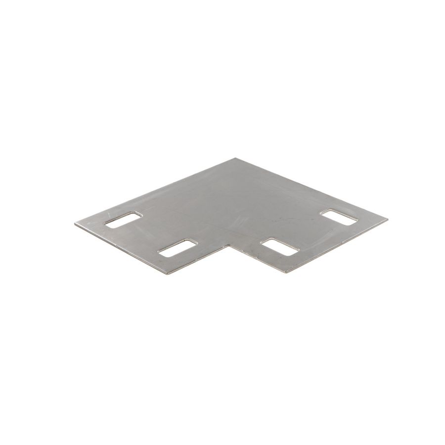 Koppeling vertikaal 90gr. Crafty MF H100 RVS 316