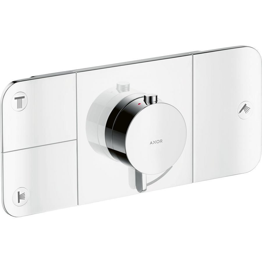 Afbouwdeel AXOR ONE thermostaatmodule 3 douchefuncties chroom