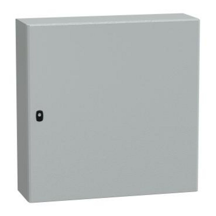 Kast Volle deur 800x800x250mm IP66 IK10 Spacial S3D
