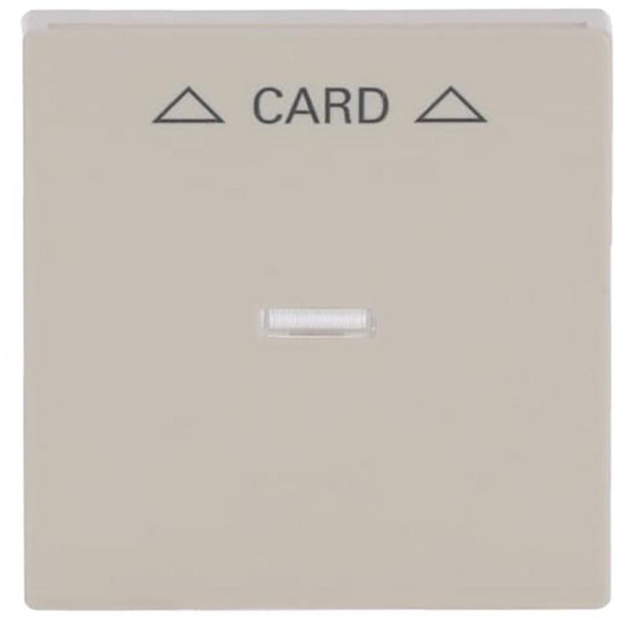 Centraalplaat afdekking v card-Schakelaar s-ivoorwitwit