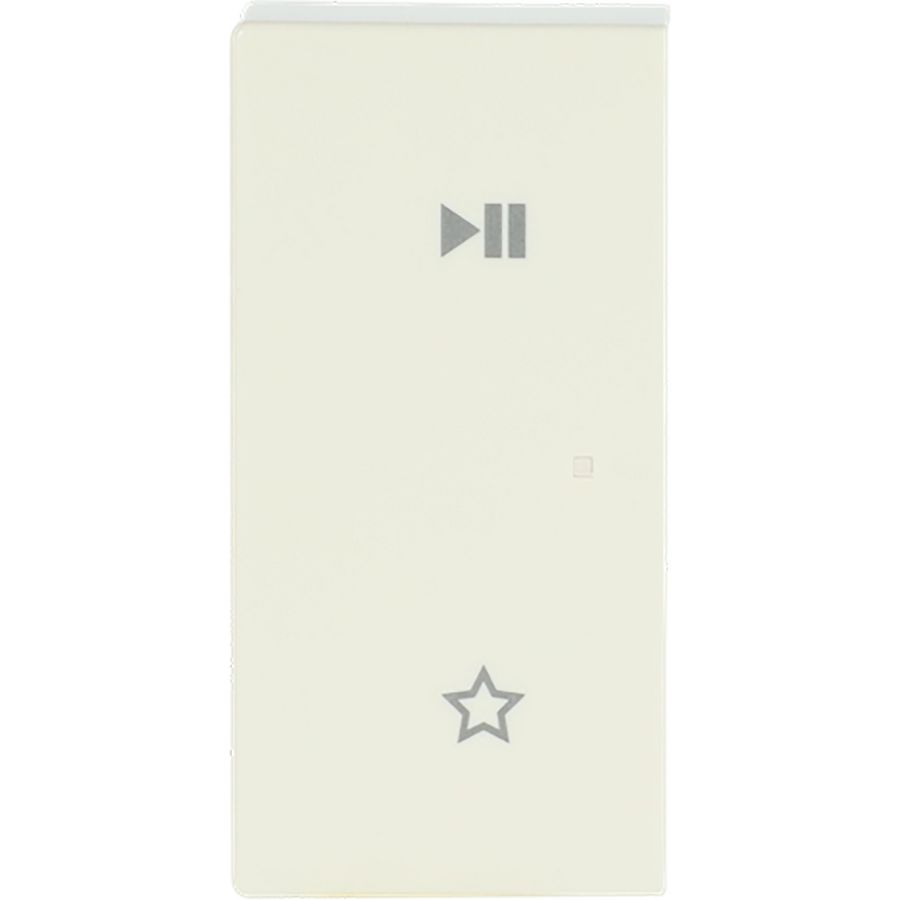 FaH wip 2-v links, Play/Pause Carat creme