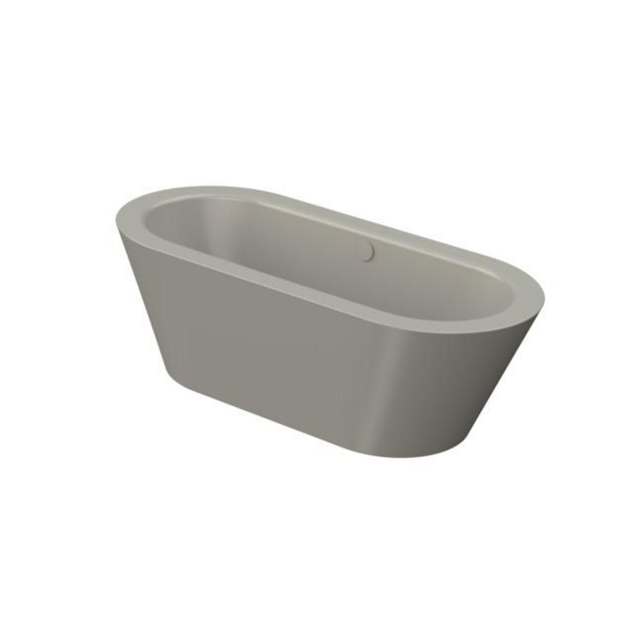 Bad BetteStarlet Oval Silhouette 1750×800mm Stone