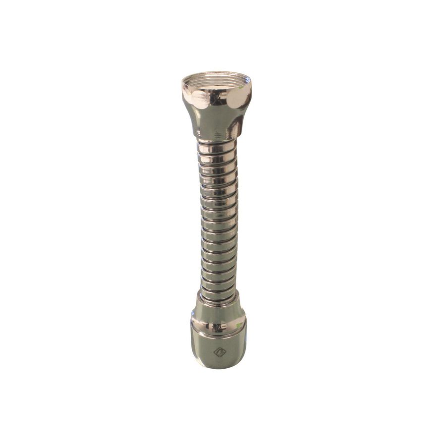 Kraanslang m. schuimstraalvormer M22x1 bi.dr. verchroomd VVE=5