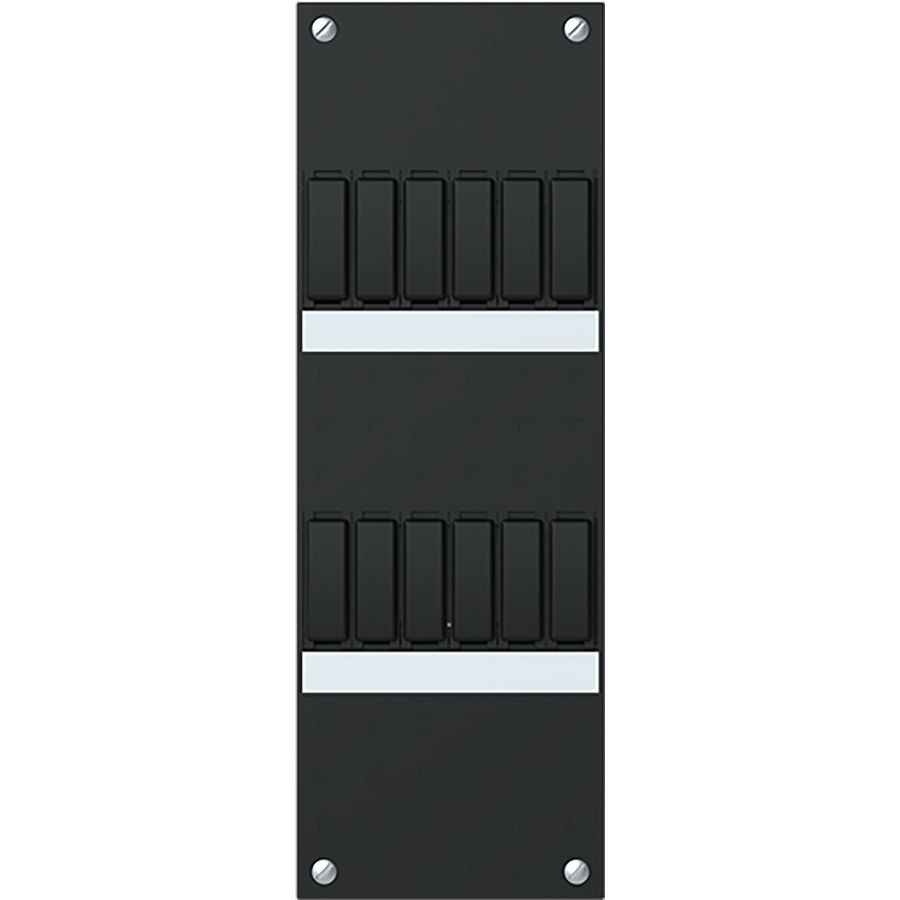 Lege kast 110 x 330 voorzien van 1 fase busboard