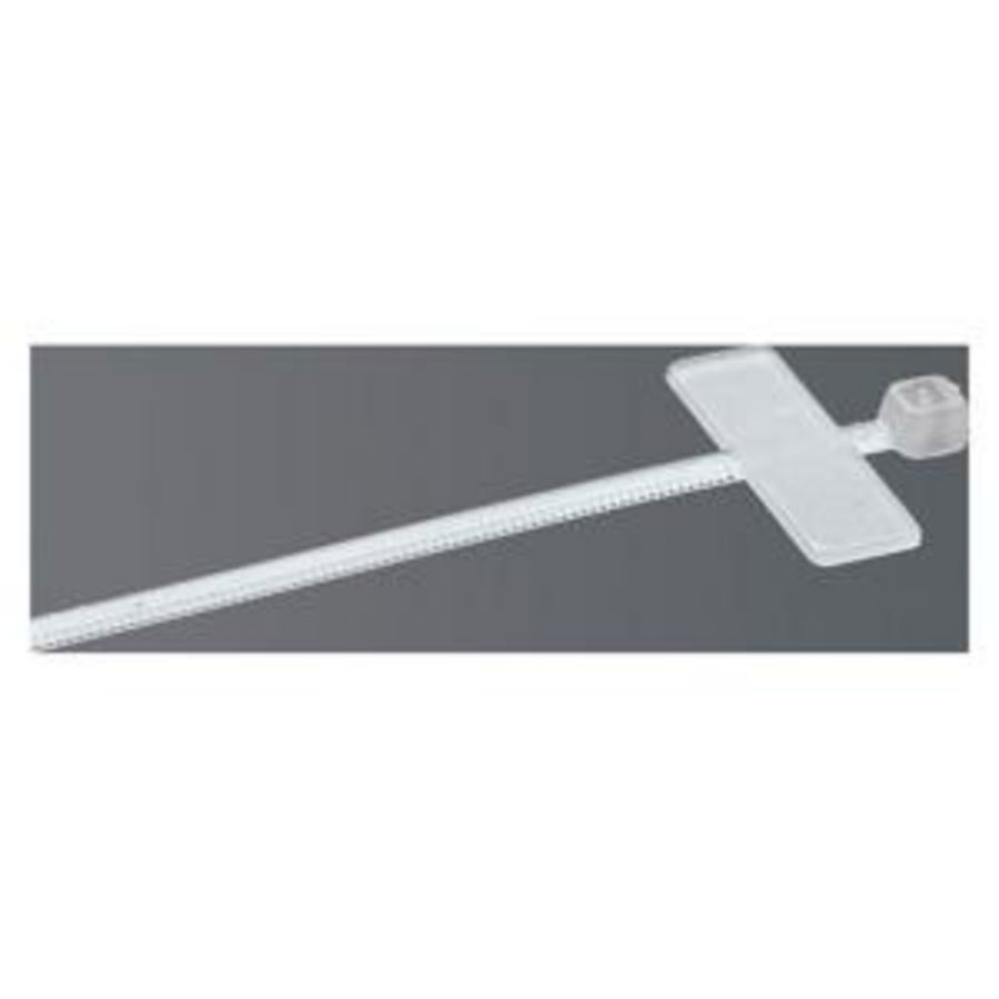 BUNDELBAND IDENTIFICATIETAG 2,5x110 KLEURLOOS VVE=100