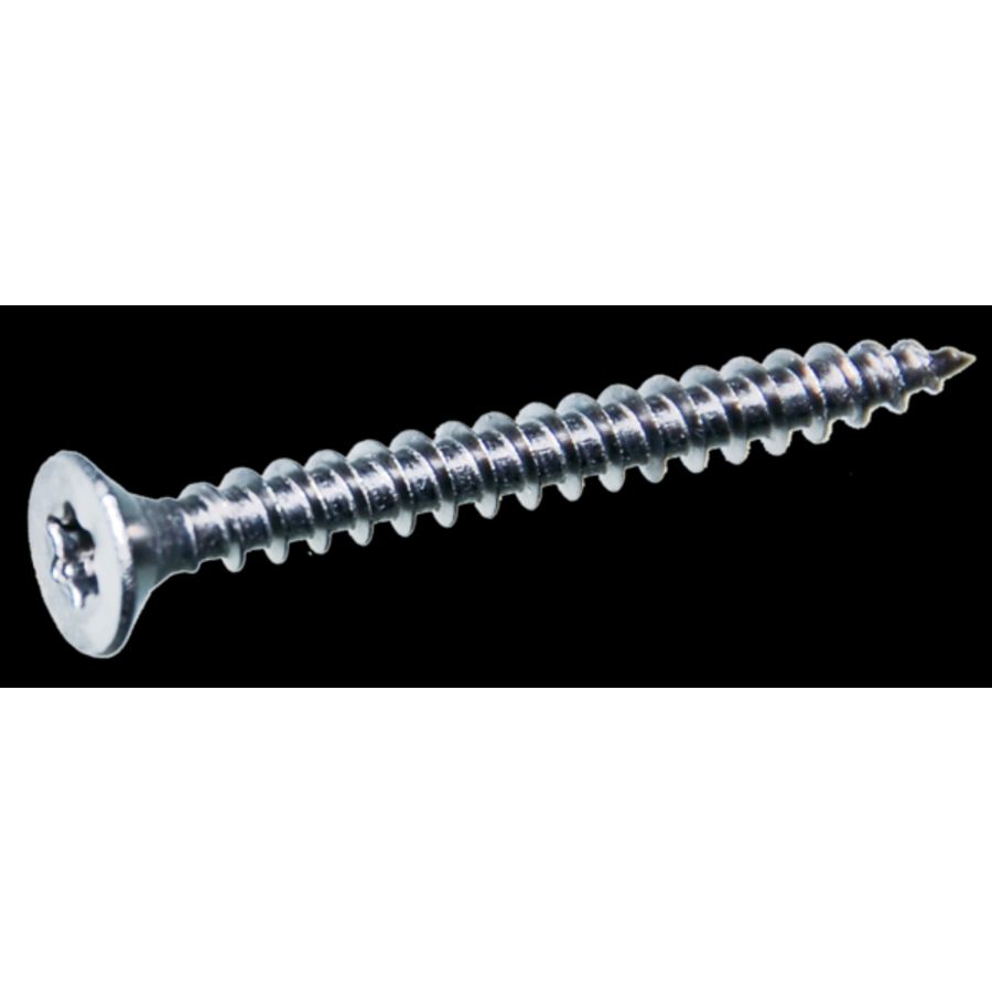 Spaanplaatschroef 4x30mm verznk kop-Torx bitmt TX-20 VVE=200