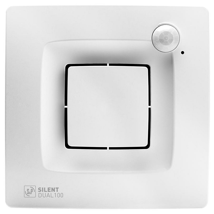 PROMO Badkamerventilator SILENT DUAL200 120mm met  sensor/hygrostaat (5210641000)