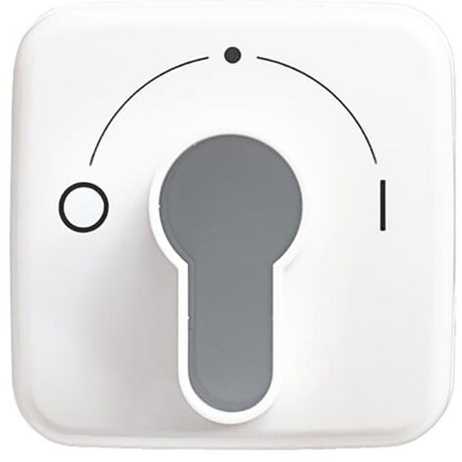 Centraalplaat slot v 2733USL-101 R-alpinwit (2557 SLPZ-214-101)