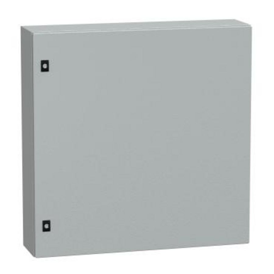 Deur montageplaat 800x800x200mm IP66/IK10 RA Spacial CRN
