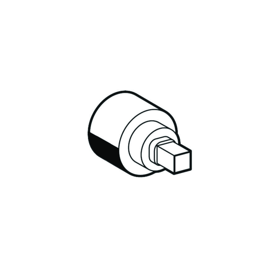 Cartouche mengwater LINUS D-EH-M wandinbouw eengreepskraan