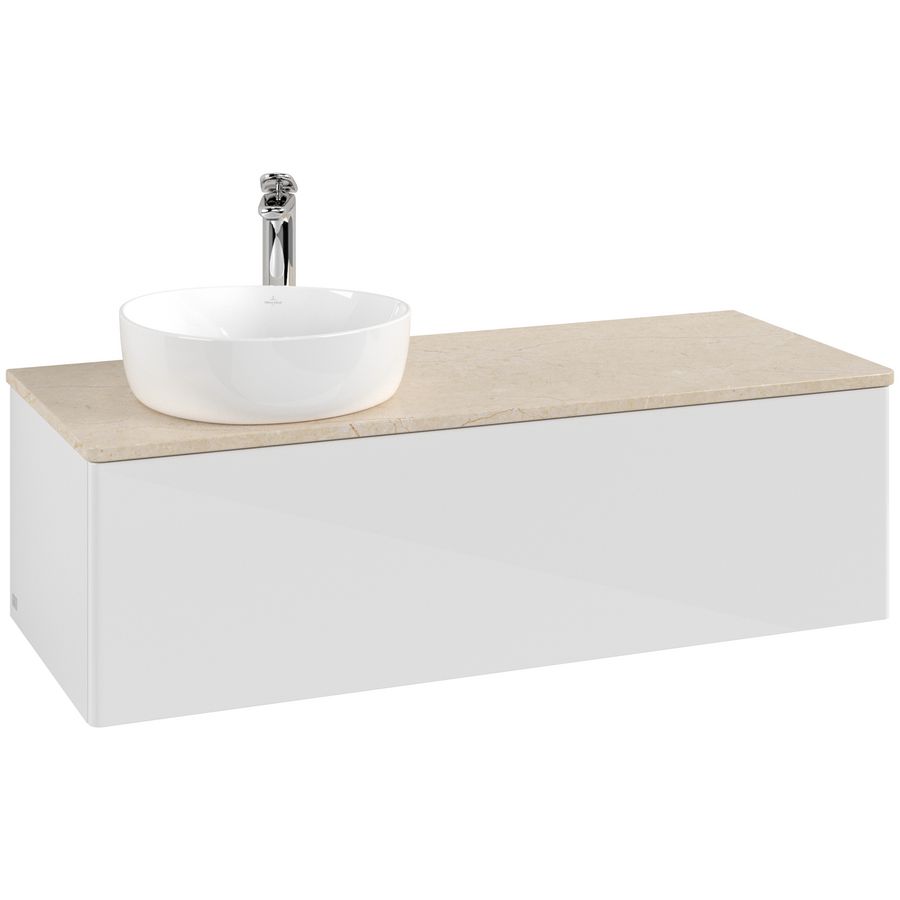 Wastafelonderkast Antao 1200x360x500mm G.White.L L33053GF