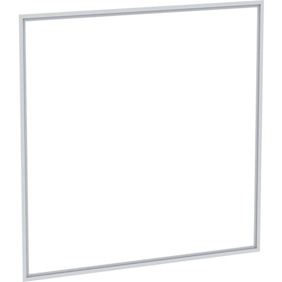 Afdekkader vr inbouw spiegelkast 120cm aluminium ONE