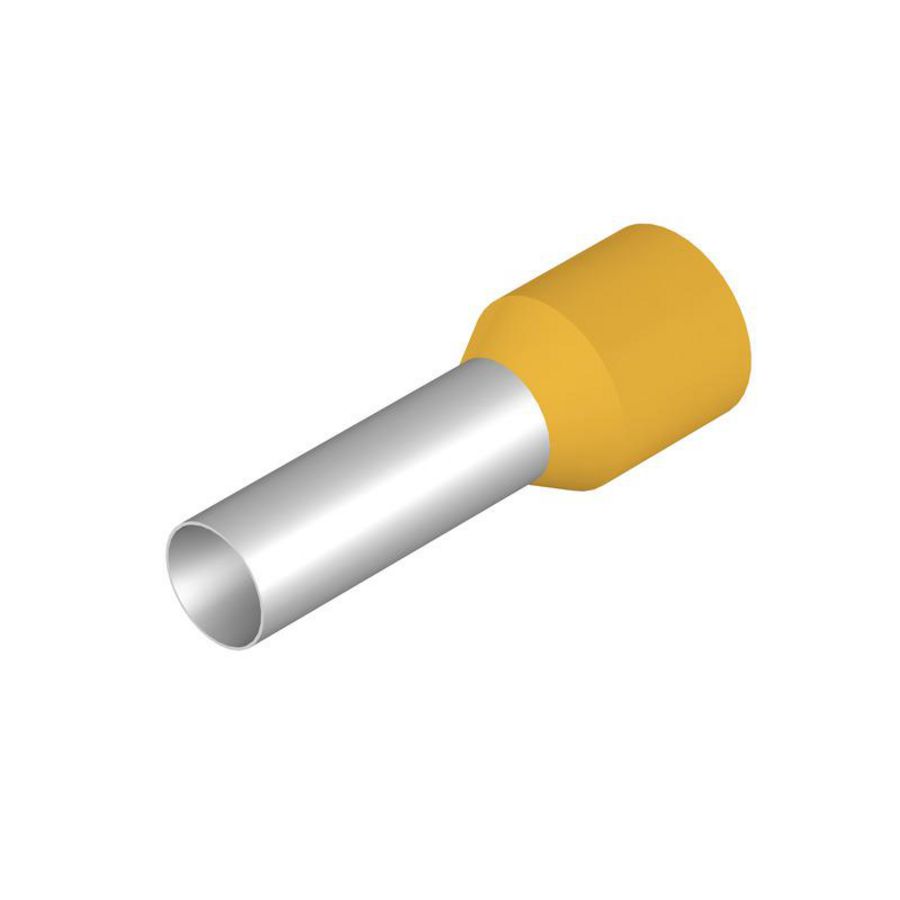 Adereindhuls 25mm2 Stripping l: 24mm geel VVE=50