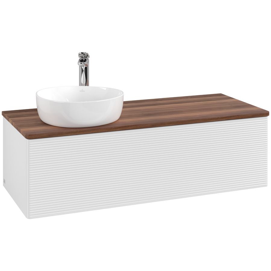 Wastafelonderkast Antao 1200x360x500mm G.White.L L33152GF