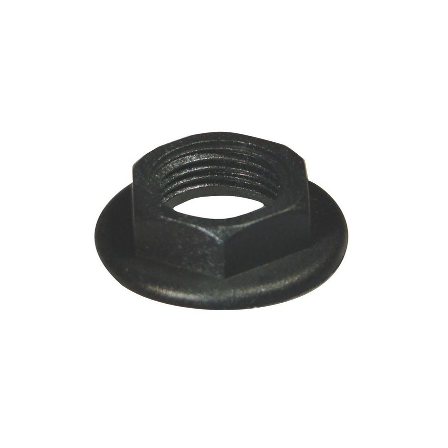 Contramoer voor kraanbevestiging PA Zwart 1/2" VVE=10