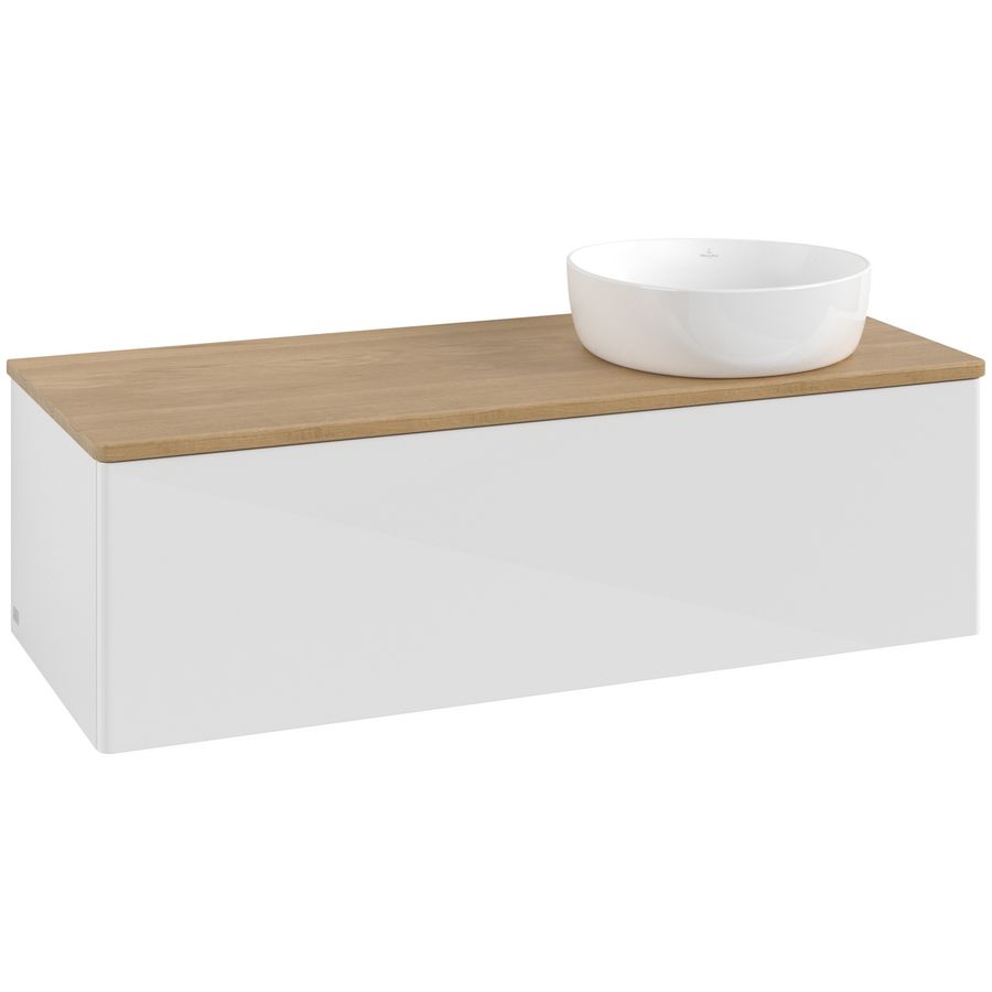 Wastafelonderkast Antao 1200x360x500mm G.White.L L34011GF
