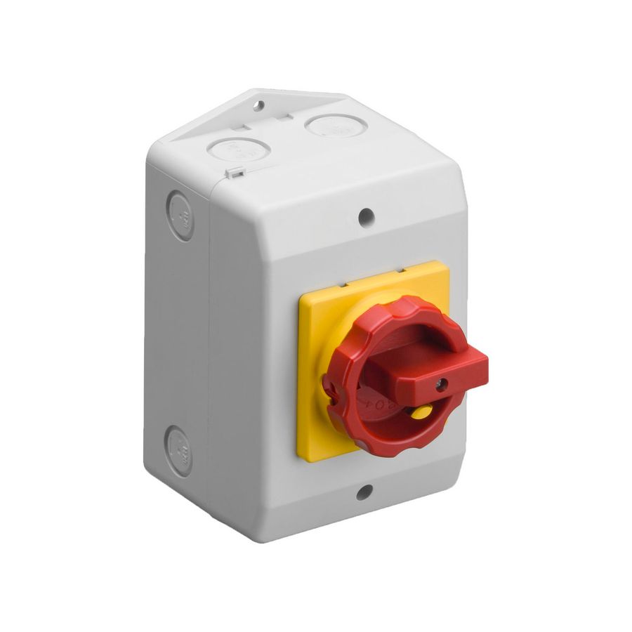 Werkschakelaar 16A 2-polig opbouw IP65 A532215