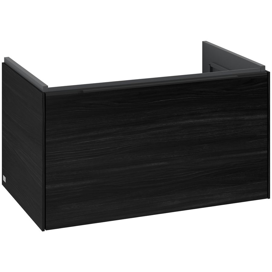 Wastafelonderkastkast SUBWAY 3.0 772x429x478mm Black Oak C57301AB greep Volcano Black
