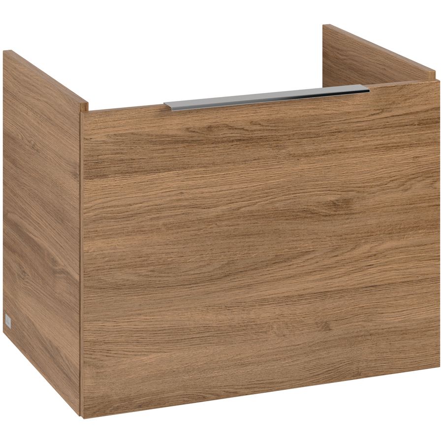Wastafelonderkastkast ARCHITECTURA 600x470x420mm Oak Kansas greep alu. glans