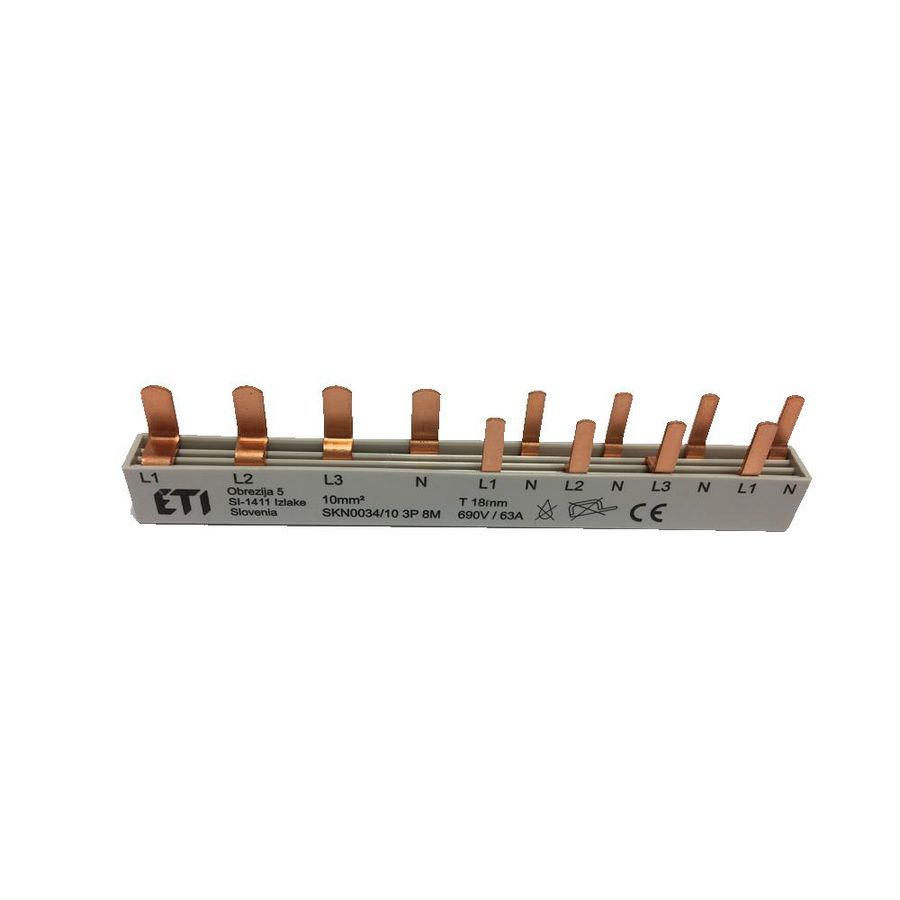 Kam 4-polig + 4x automaten 1 fase SKN0034/10