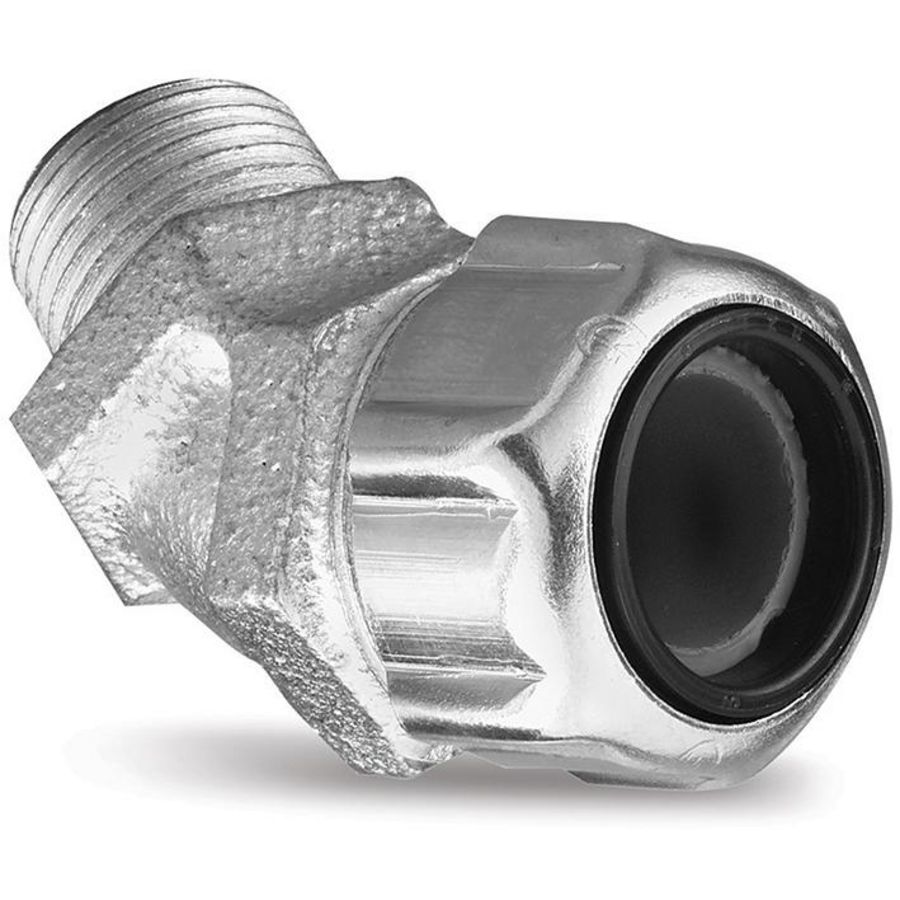 45° metalen wartel kabeldoorvoer 12,7-15,9mm 1/2" 2204 VVE=10
