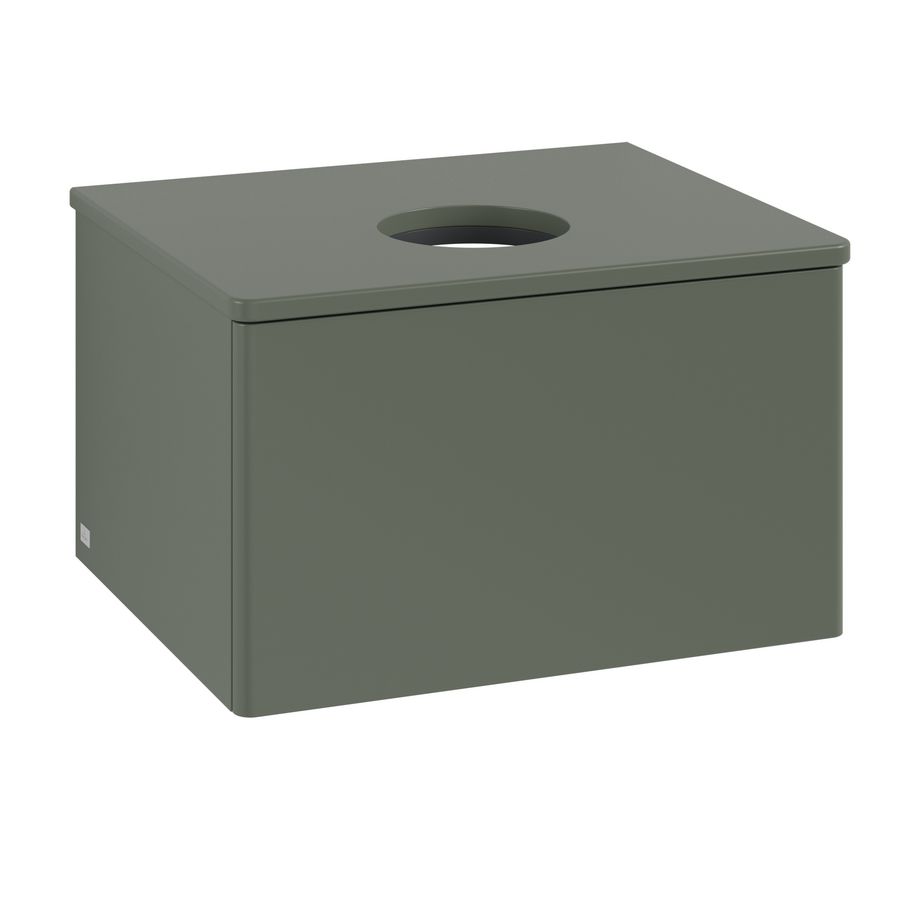 Wastafelonderkast Antao 600x360x500mm L.Green Matt Lacquer L29010HL