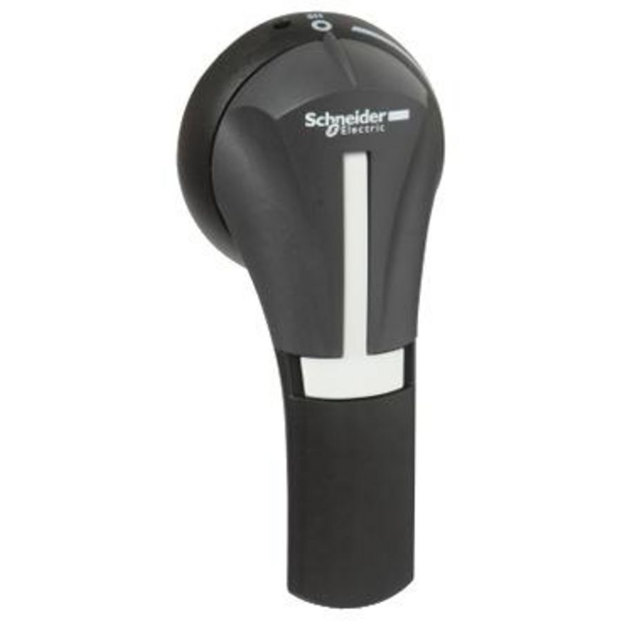 External rotary handle GS black handle front mounting 2 posi