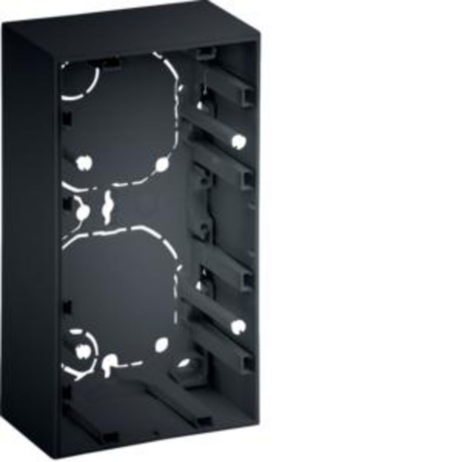 Renovatiebehuizing 2-v hoge uitvoering berker S.1 antraciet