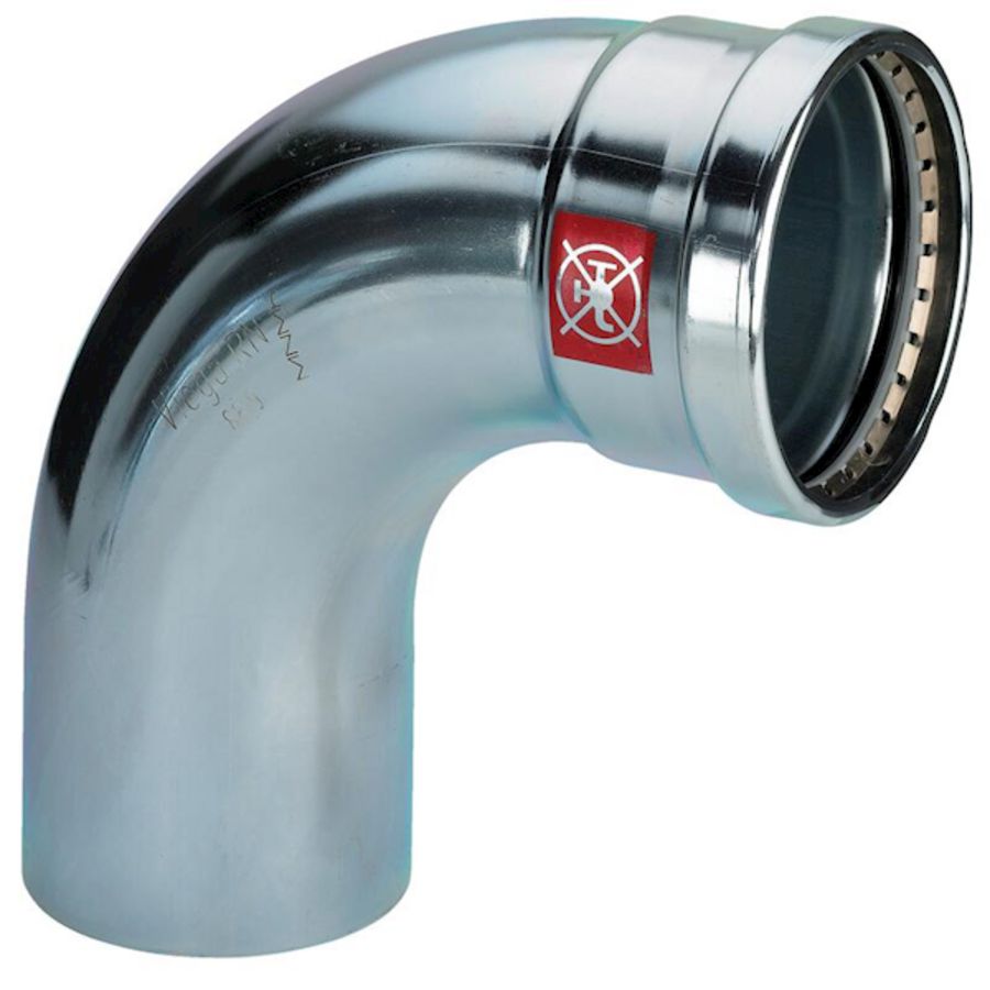 Insteekbocht persaansluiting 90° PRESTABO-XL 76,1xspie 76,1mm1116.1XL