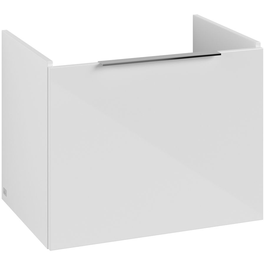 Wastafelonderkastkast ARCHITECTURA 600x470x420mm White greep alu. glans