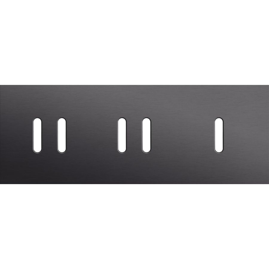 Afdekplaat 3-voud horiz. 71mm centerafst. 224-56704